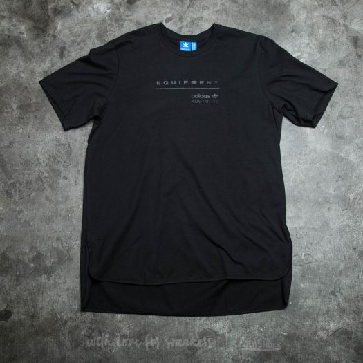 adidas Equipment Logo Tee Black Footshop