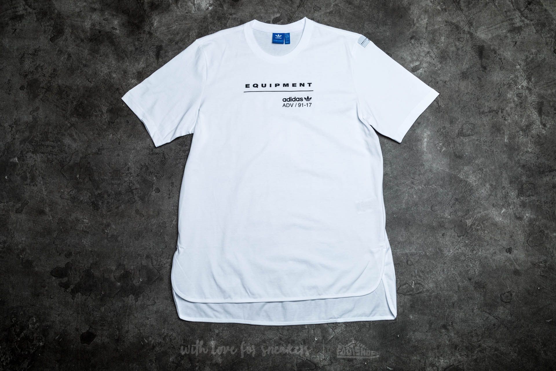 T-Shirts and shirts adidas Equipment Logo Tee White