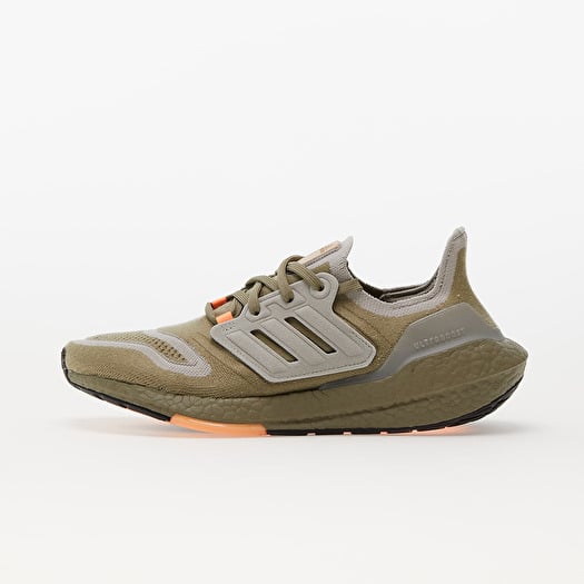 Men s shoes adidas UltraBOOST 22 Orbit Green Metalic Grey Orange