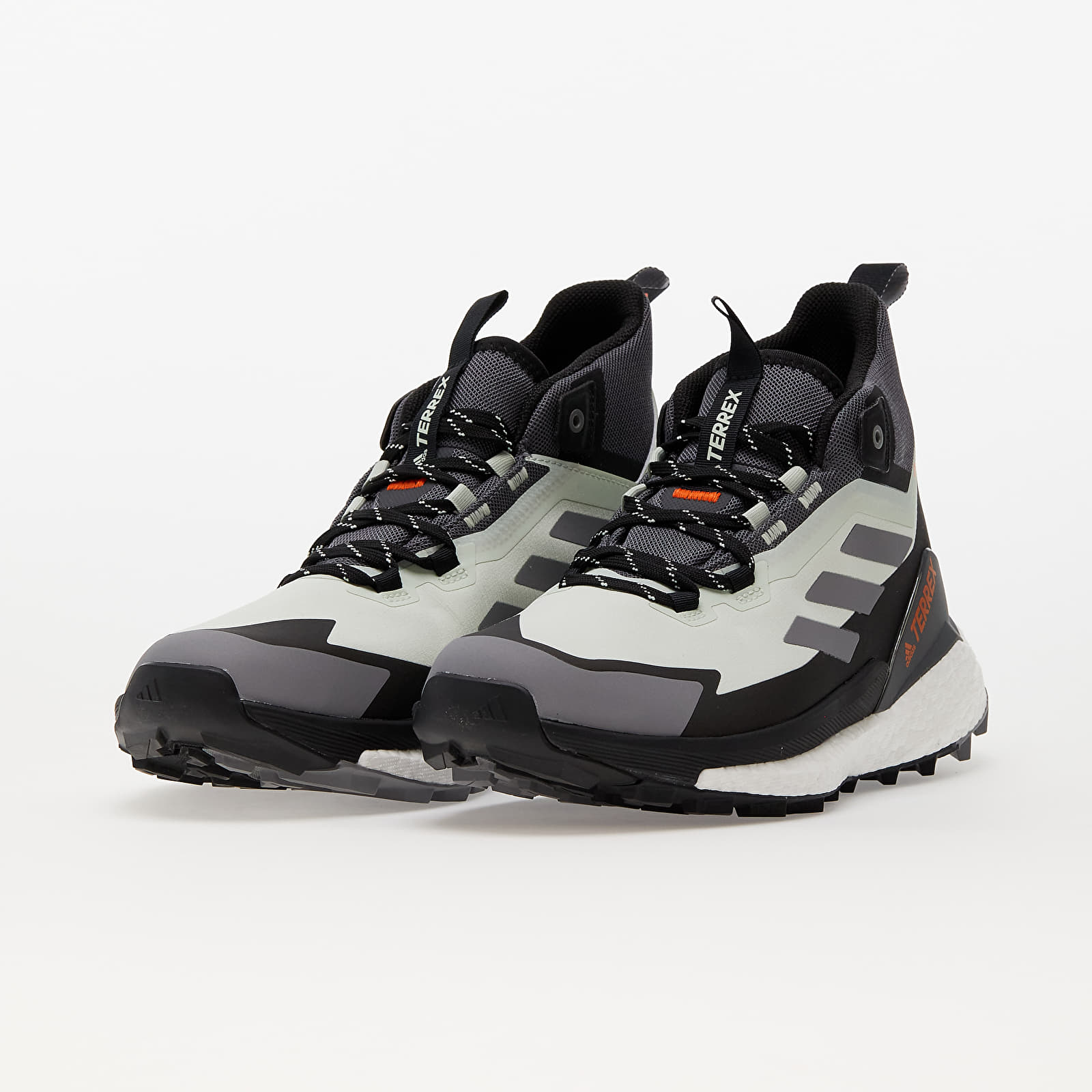 Sko til mænd adidas Terrex Free Hiker 2 GTX Linen Green/ Grey Three/ Impact Orange