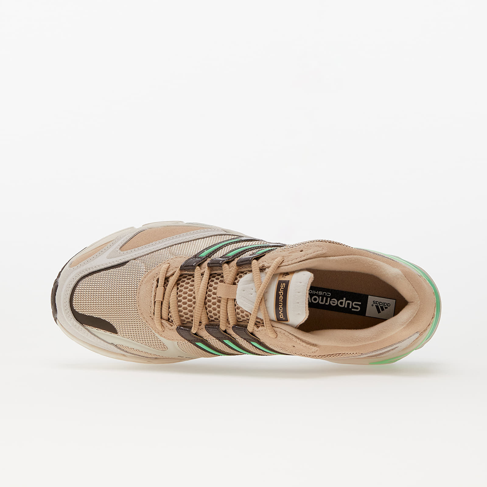 Sko til mænd adidas Supernova Cushion 7 Magnet Beige/ Brown/ Aluminium