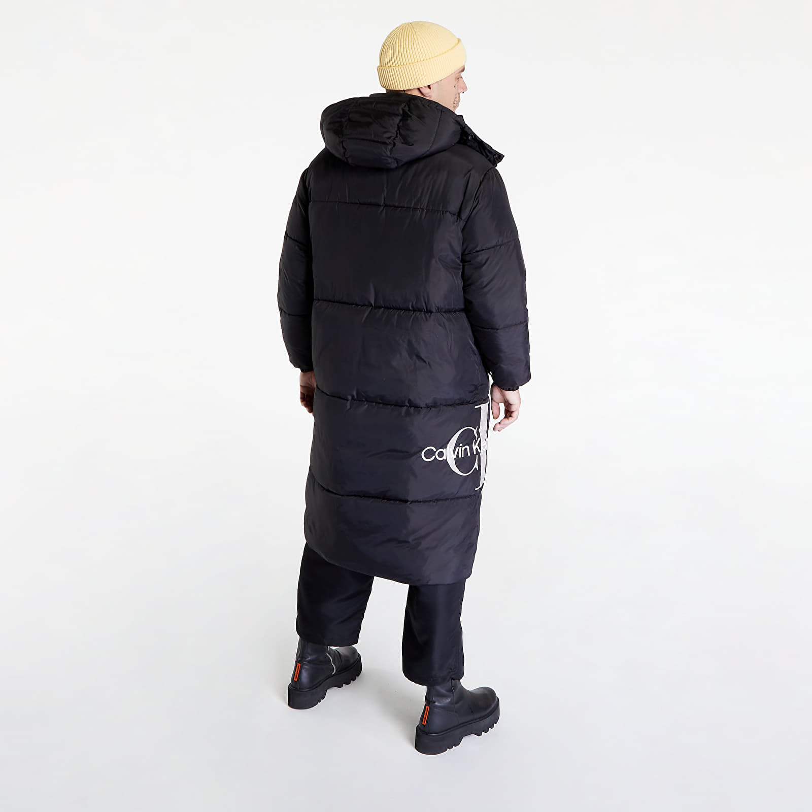Calvin klein down long coat online
