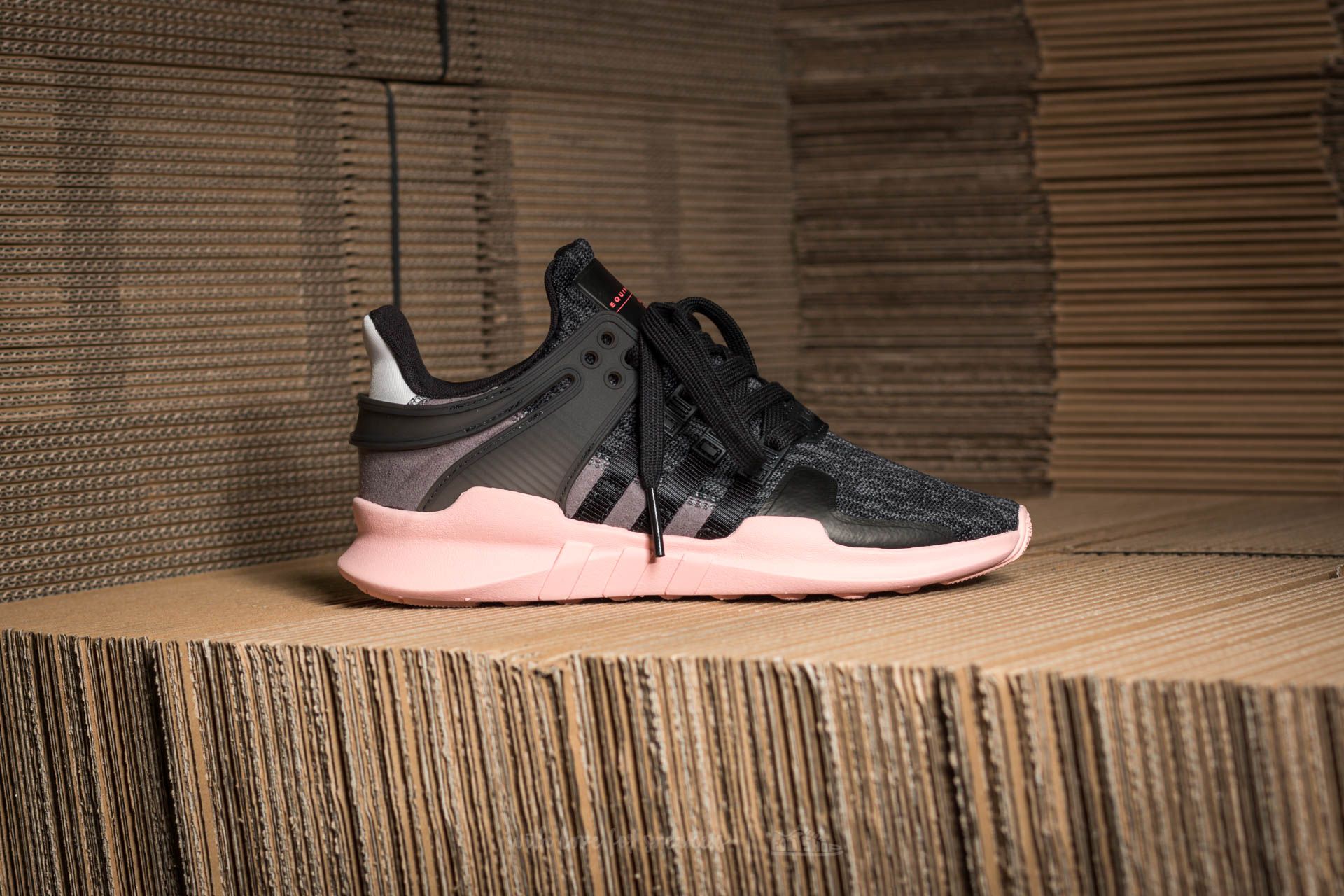 Adidas purple & white equipment support adv trainers online
