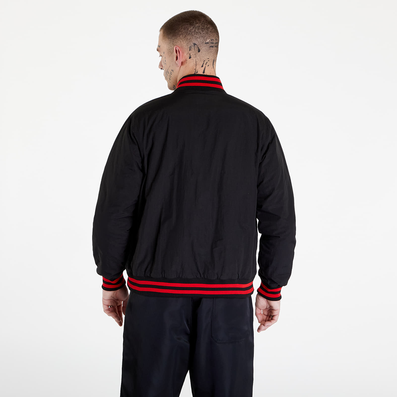 Jacken New Era NBA Team Logo Bomber Jacket Chicago Bulls Black/ FDR