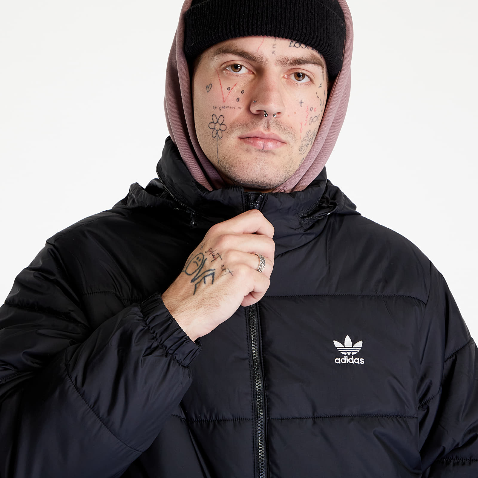 Jackets adidas Originals Essentials Padded Puffer Jacket Black Footshop