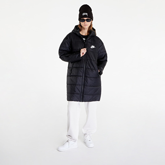 Parka Coats Nike Sportswear Therma-FIT Repel Women's Synthetic-Fill Hooded  Parka Black