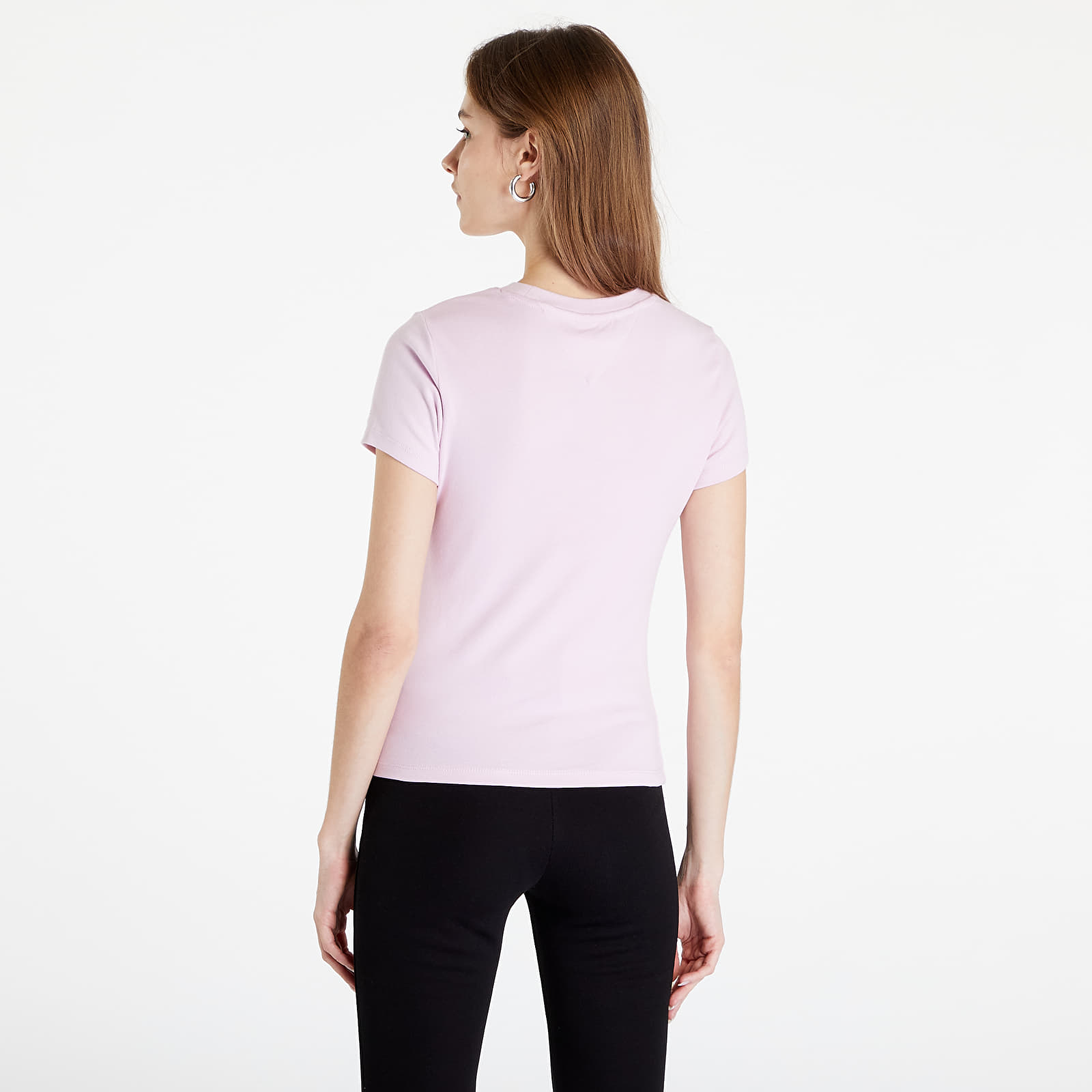 T-särgid Tommy Jeans Baby Serif Linea Short Sleeve French Orchid