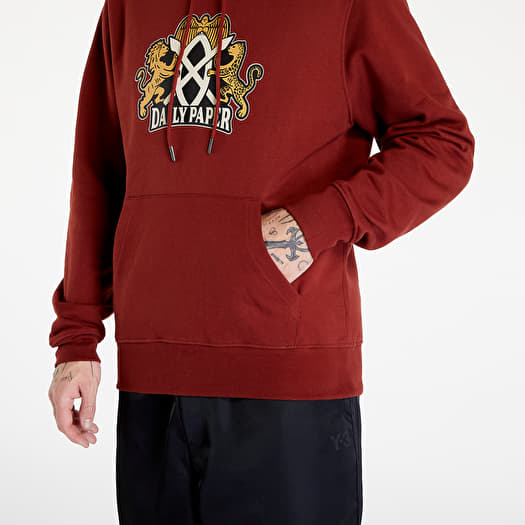 Sweatshirts Daily Paper Nakato Hoodie Fiery Brick Red Footshop