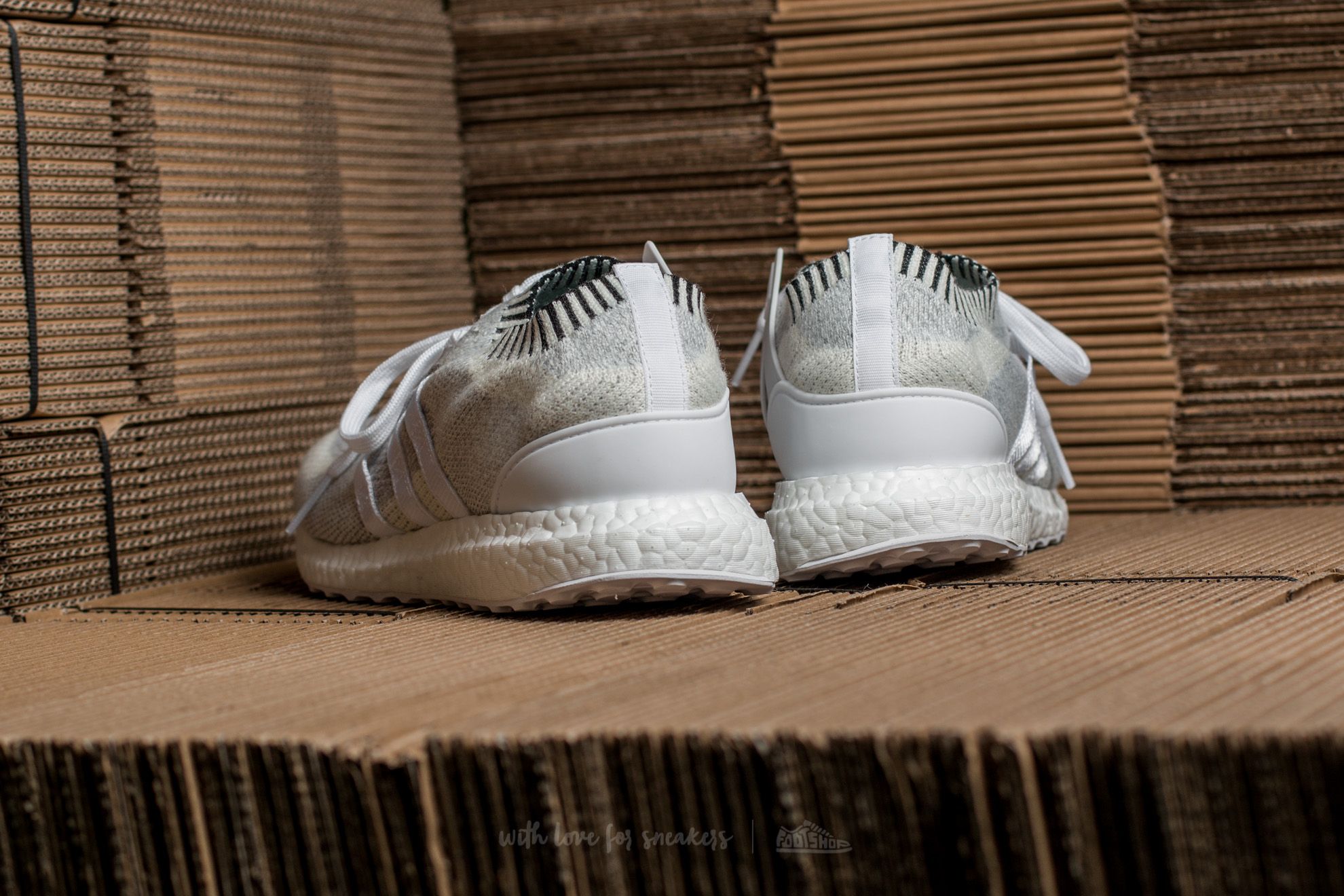 Sko til mænd adidas EQT Support Ultra Primeknit Vintage White/ Ftw White/ Core Black