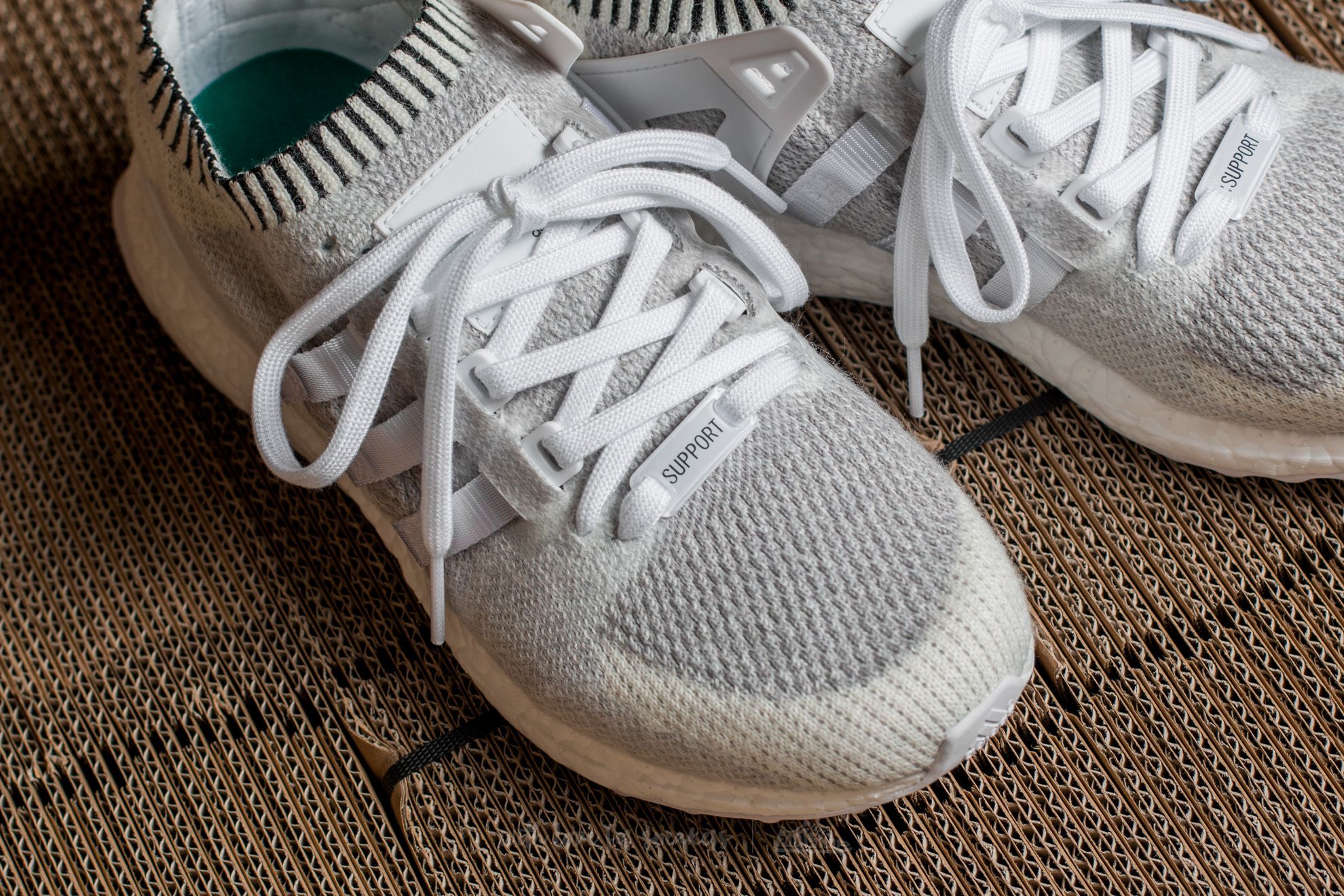 Sko til mænd adidas EQT Support Ultra Primeknit Vintage White/ Ftw White/ Core Black