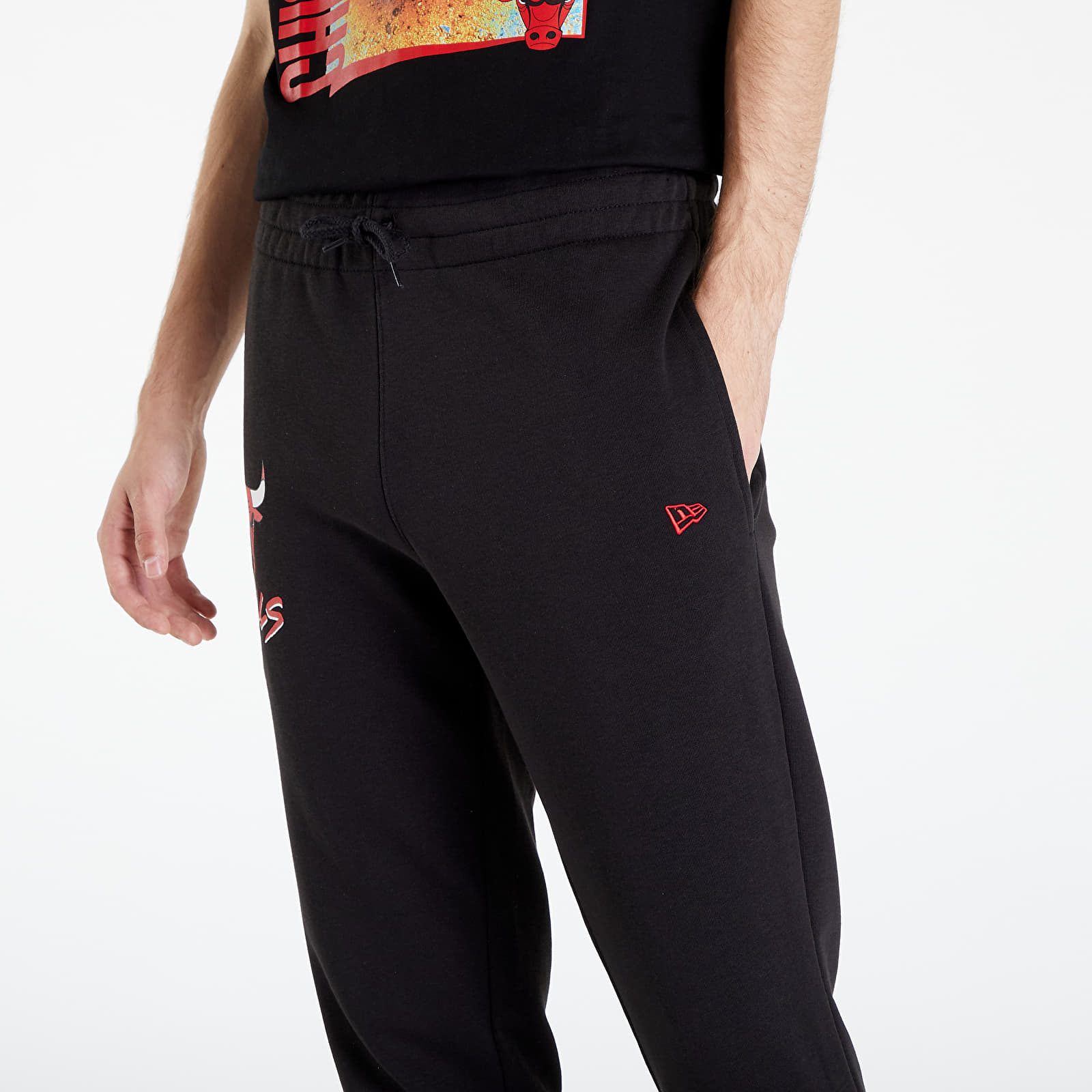 Real Nba Script Pants New Era NBA Script Jogger Chicago Bulls Black/ FDR (60284784 ...