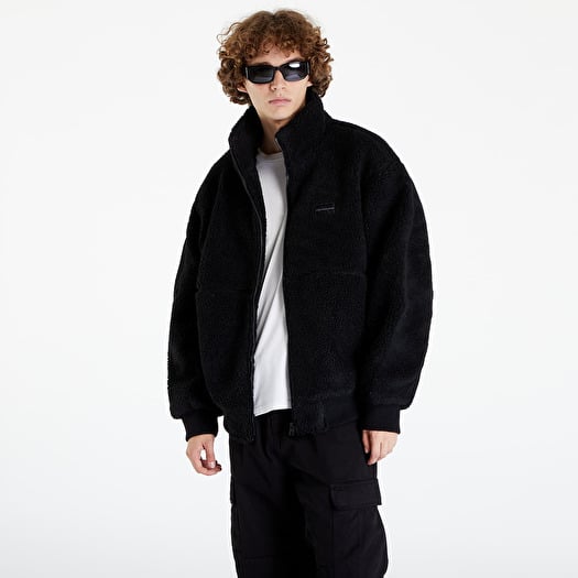 Jackets and Coats Calvin Klein Jeans Ck Sherpa Jacket Black Footshop