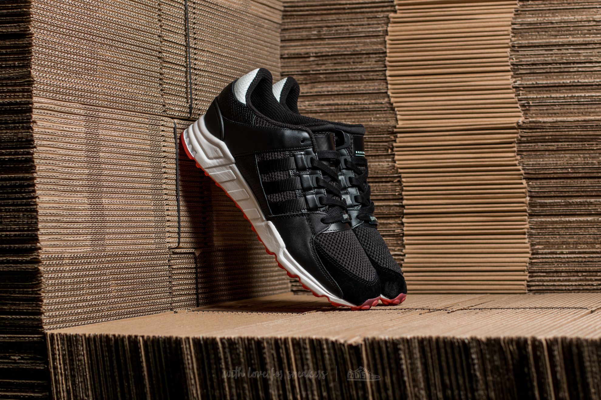 Adidas eqt support rf 'black turbo' top