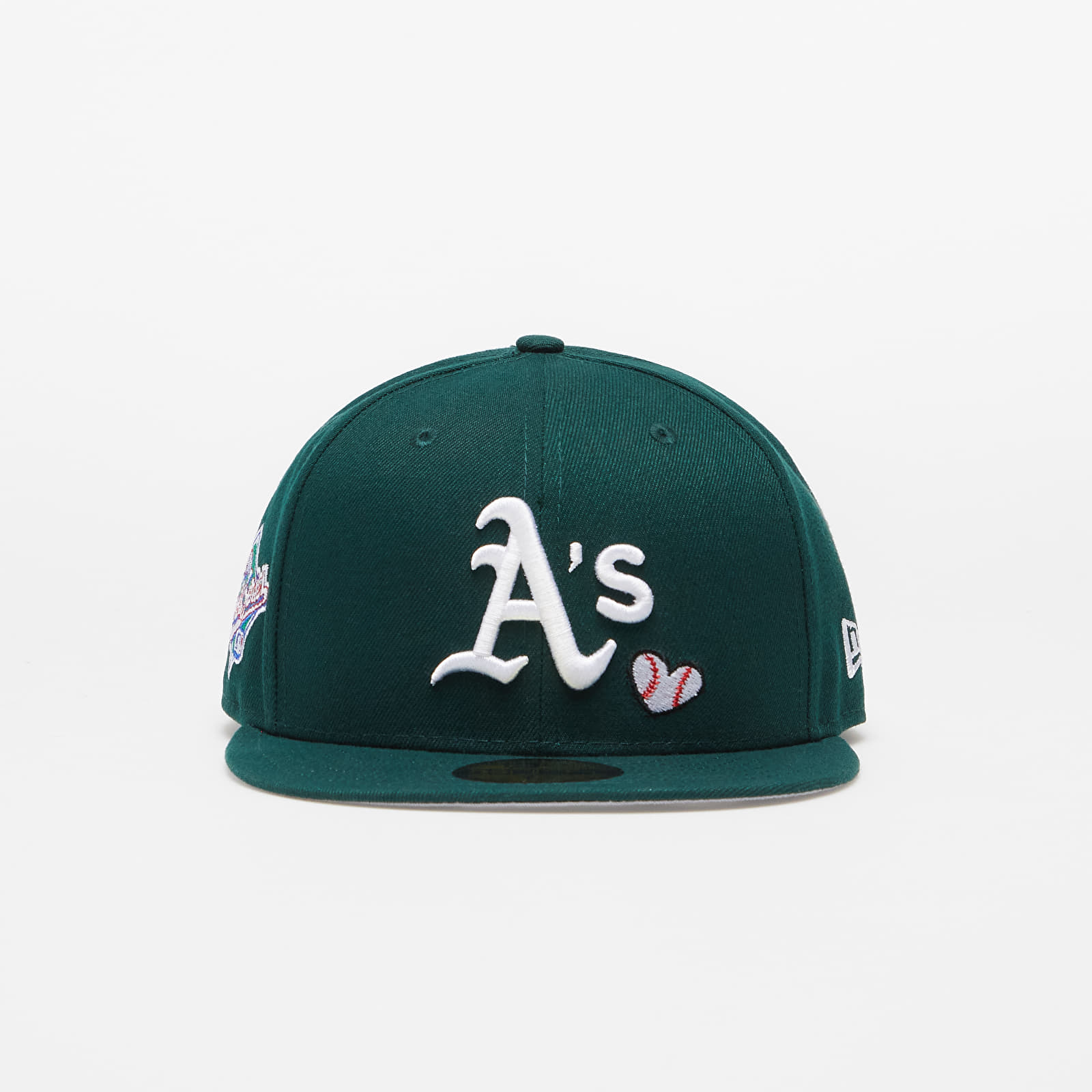 Καπέλα New Era MLB 5950 Team Heart 10112 Oakland Athletics Green/ White