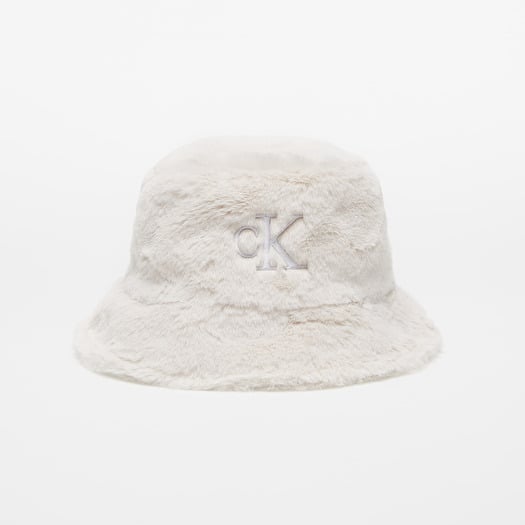 Bucket hats Calvin Klein Jeans Pom Pom Bucket Hat Beige Footshop