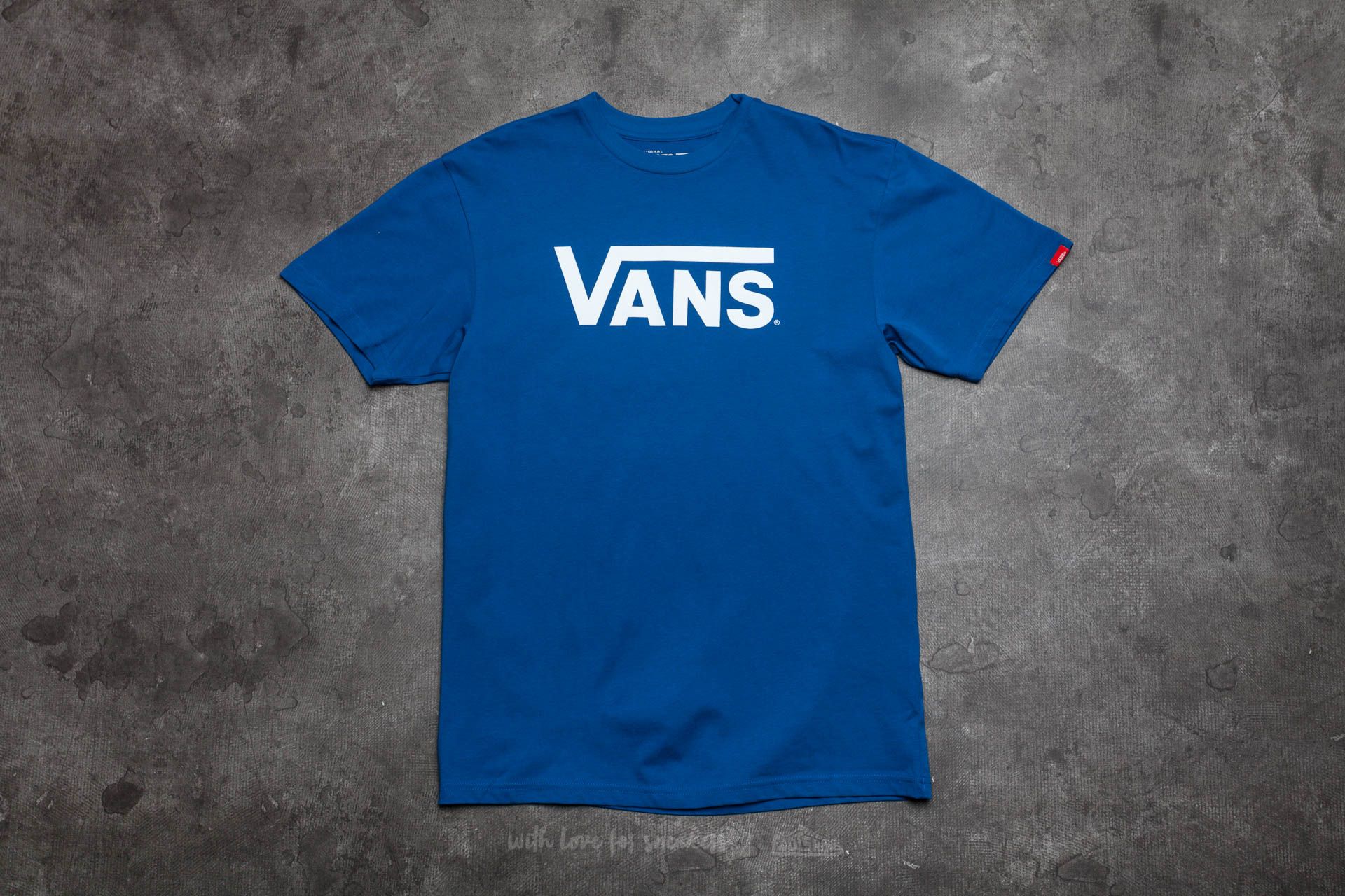 Koszulki i koszule Vans Classic Tee True Blue-White