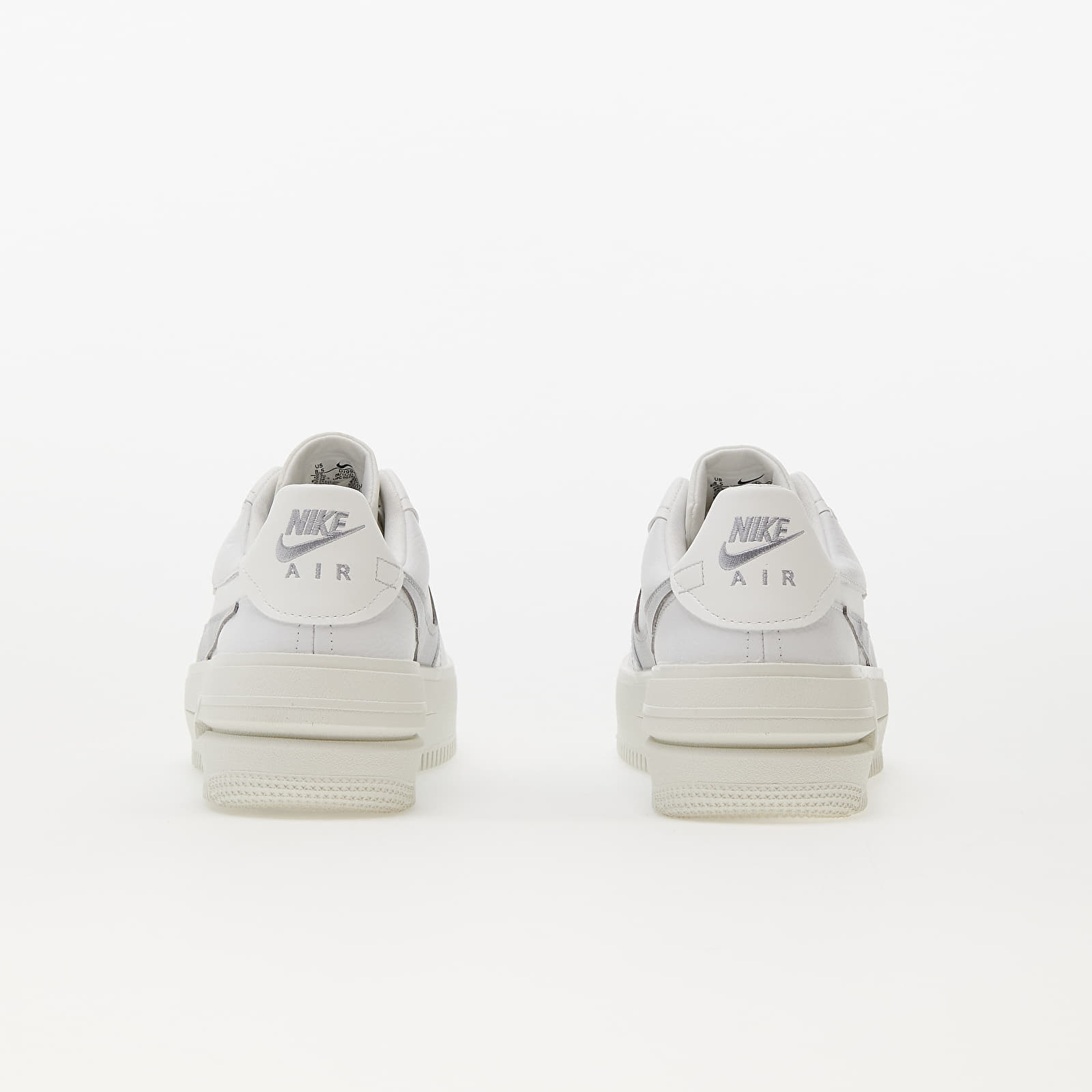 Chaussures et baskets femme Nike W Air Force 1 PLT.AF.ORM Summit White/ Metallic Silver-Sail