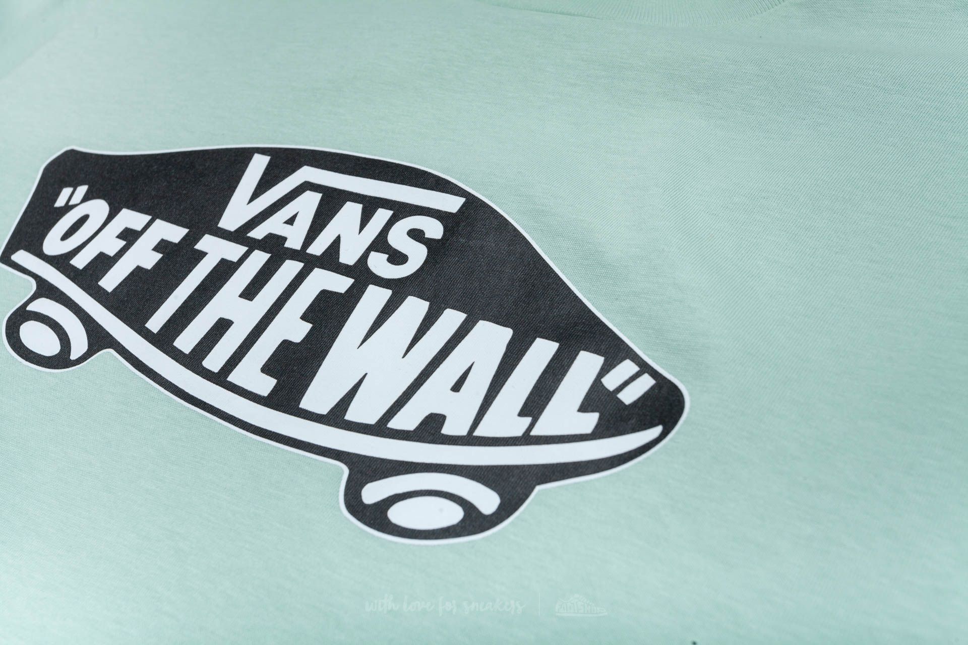 T-Shirts and shirts Vans Off The Wall Tee Split Green-Black