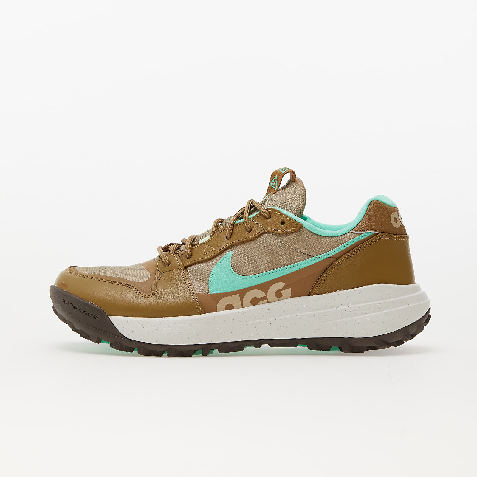 Încălțăminte și sneakerși pentru bărbați Nike ACG Lowcaten Limestone/ Green Glow-Dk Driftwood-Sail