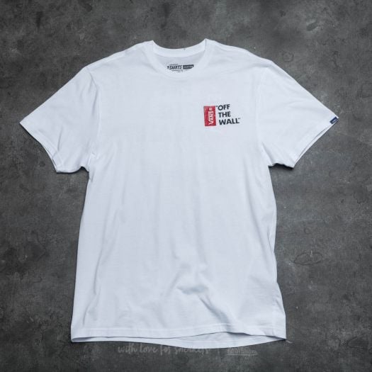 Ropa de hombre Vans Off The Wall III Tee White Footshop