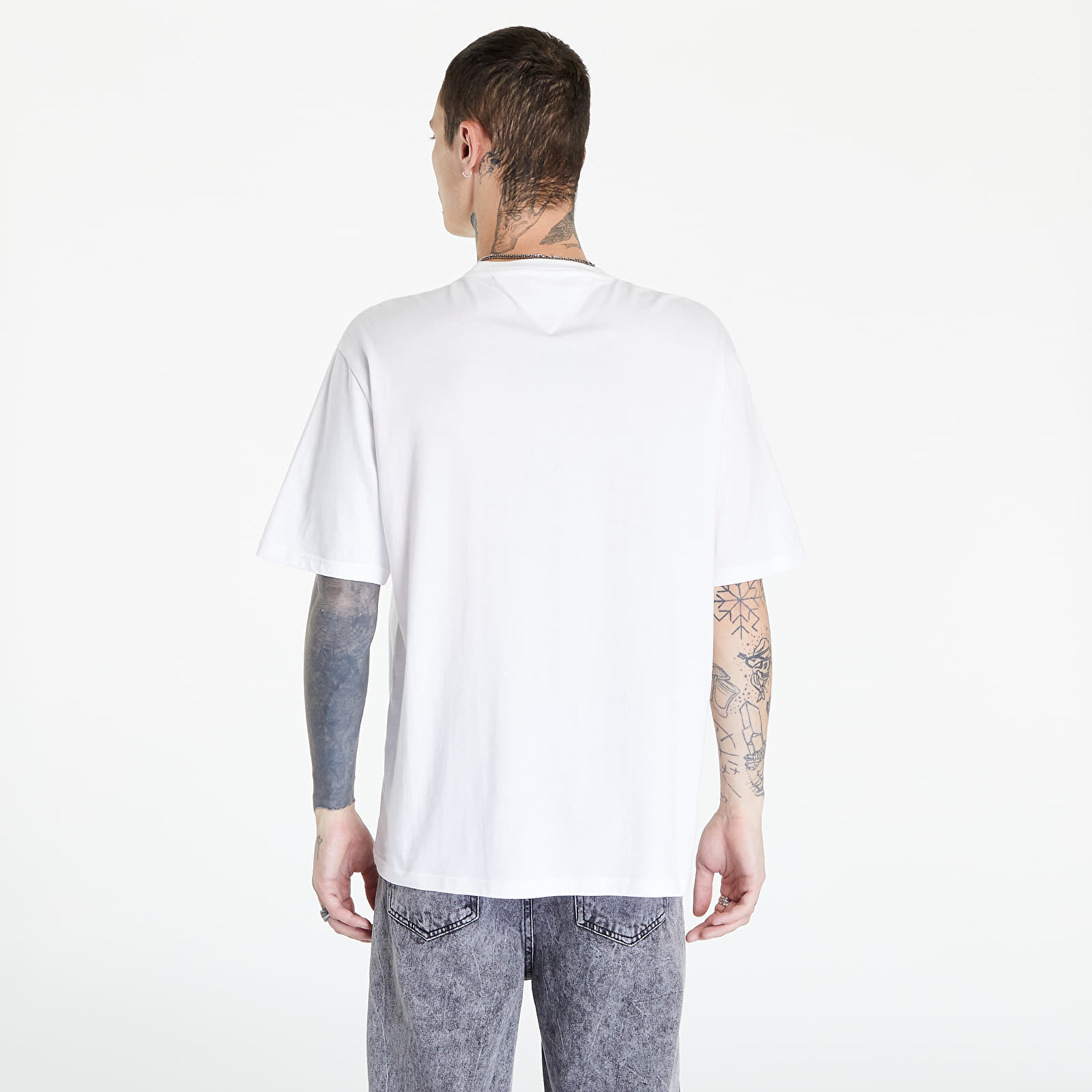 T-shirts Tommy Jeans Tjm Skater Archive T White | Footshop