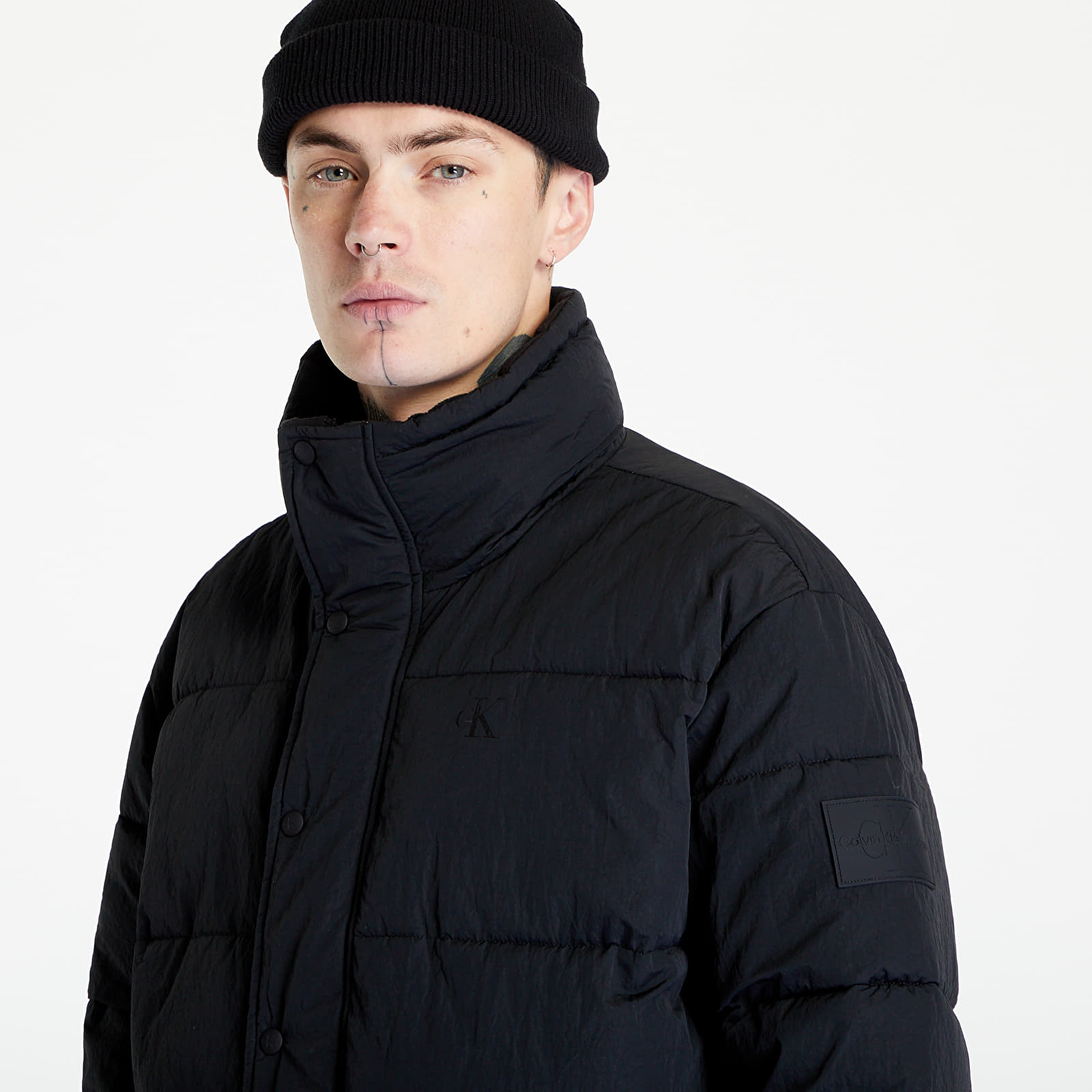 Giacche e cappotti Calvin Klein Jeans Badge Oversized Puffer Black