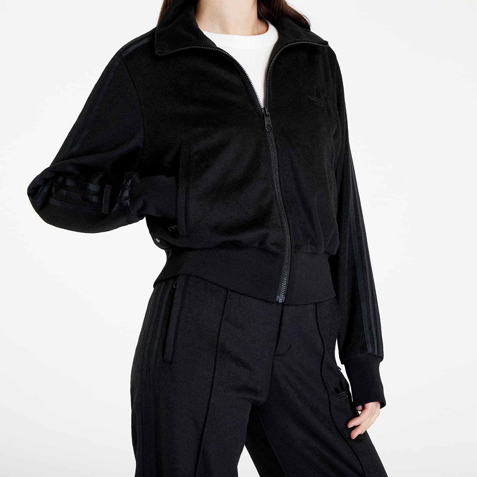 Jakne  adidas Blue Version Wool Track Top Black