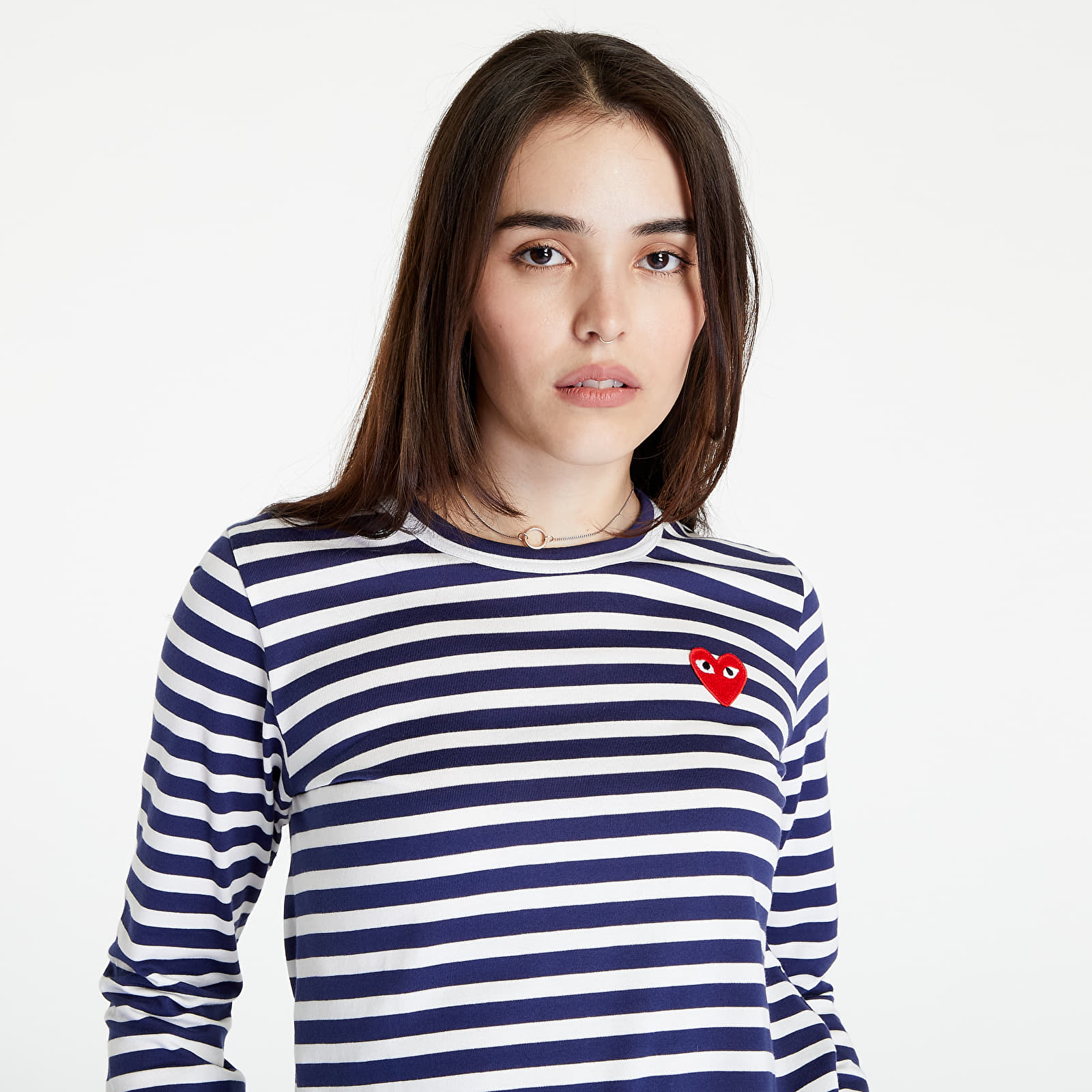 Women's comme des garcons t shirt hot sale