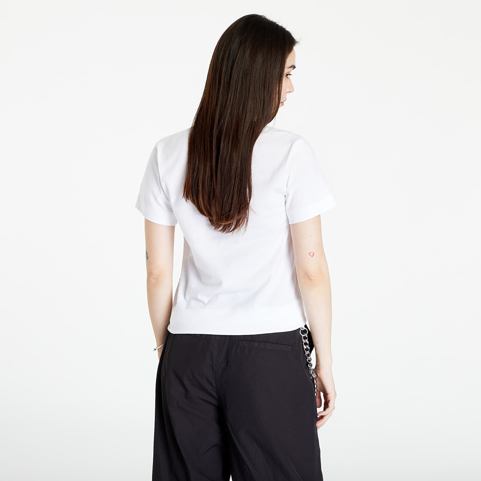 T-shirts  Comme des Garçons PLAY Short Sleeve Knit T-Shirt White