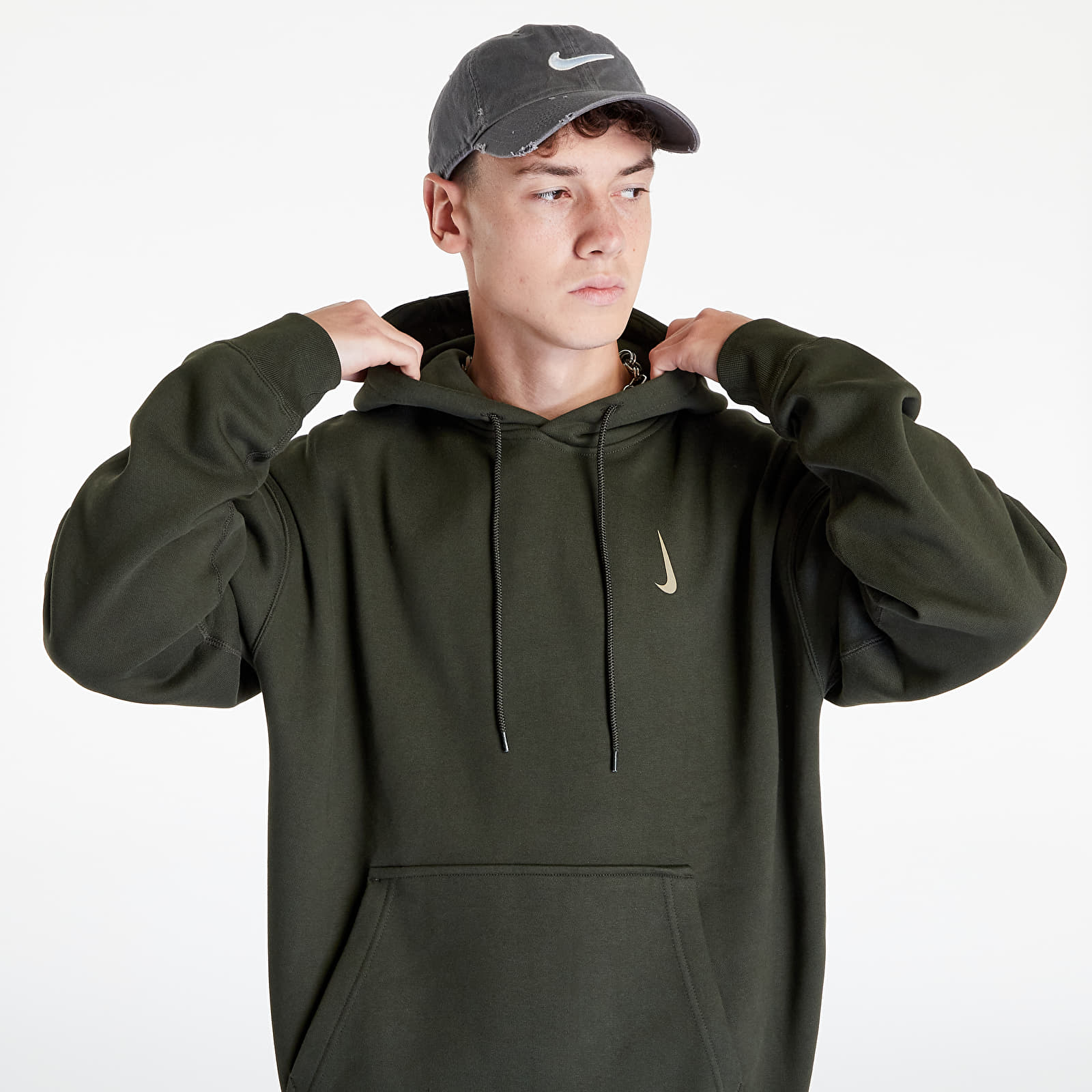 Bluzy Nike x Billie Eilish Hoodie Sequoia/ Mushroom
