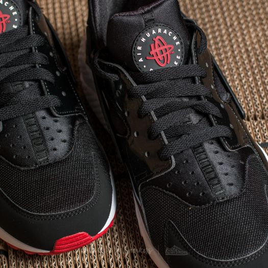 Chaussures et baskets homme Nike Air Huarache Black Gym Red White Footshop