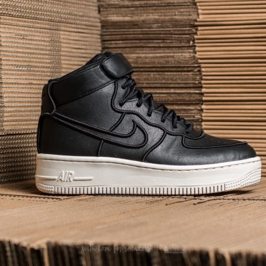 Nike air force 1 upstep black hot sale