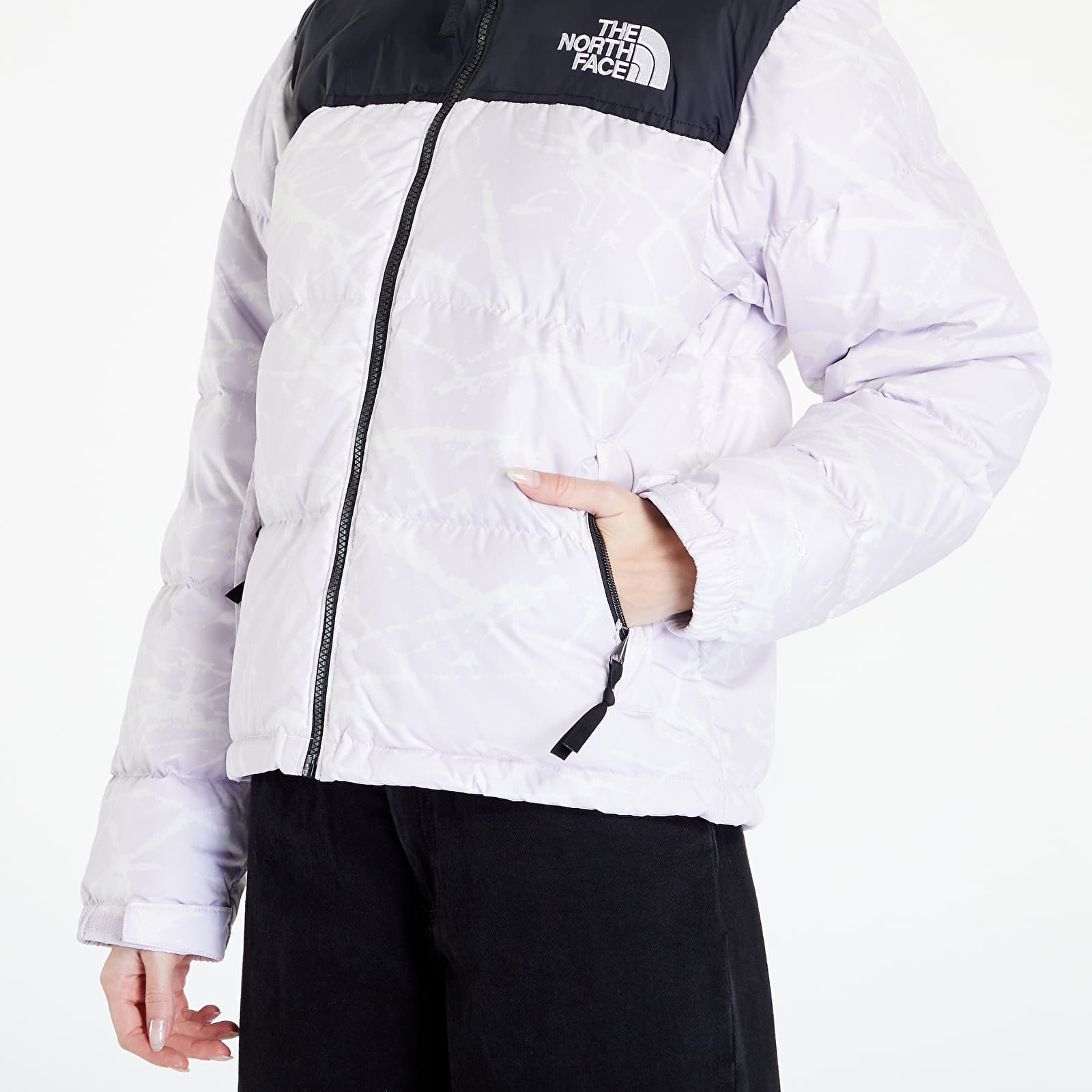 Jackets and Coats The North Face Print Nuptse Jacket Lvdrfmtspltp