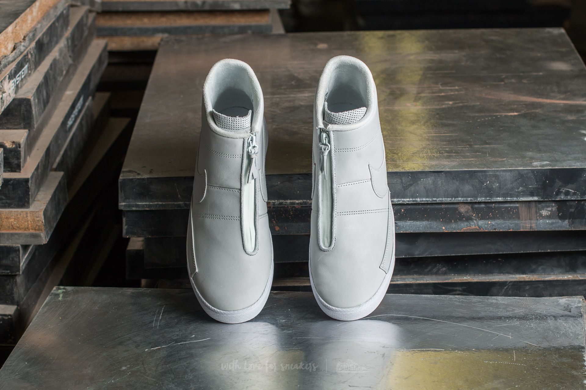 Men s shoes NIKELAB Blazer ADVNCD Off White Off White White