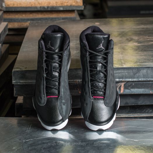 Womens jordan retro 13 black and pink shop