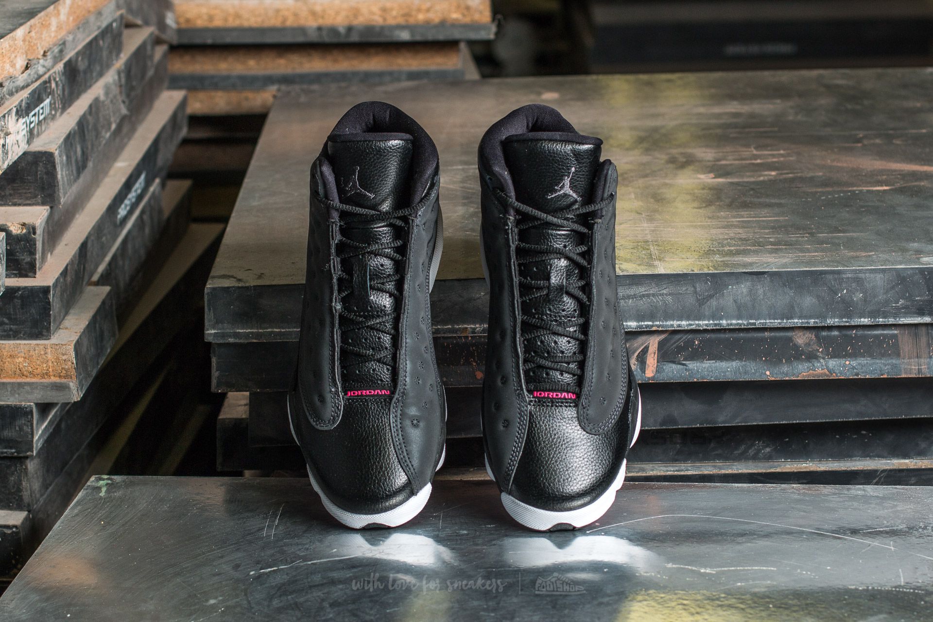 Women's shoes Air Jordan Retro 13 GG Black/ Anthracite-Anthracite