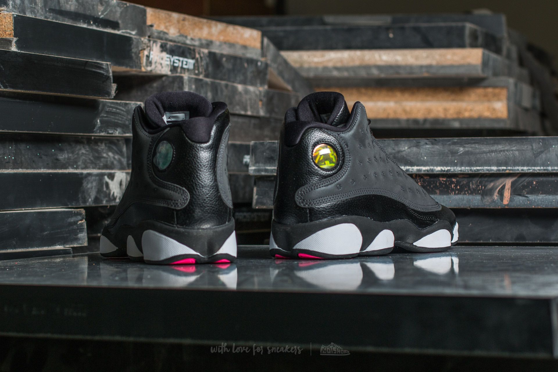 Women's shoes Air Jordan Retro 13 GG Black/ Anthracite-Anthracite