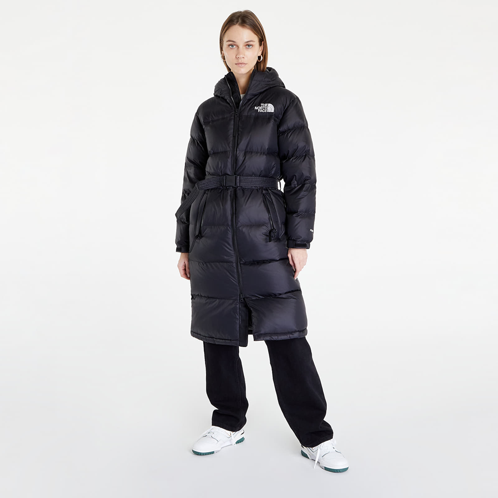 The North Face Women’s Nuptse Belted Long Parka