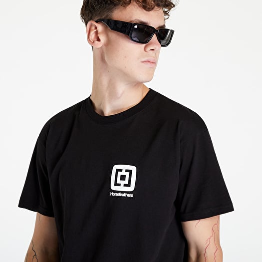 Maglietta Horsefeathers Mini Logo T-Shirt  Black