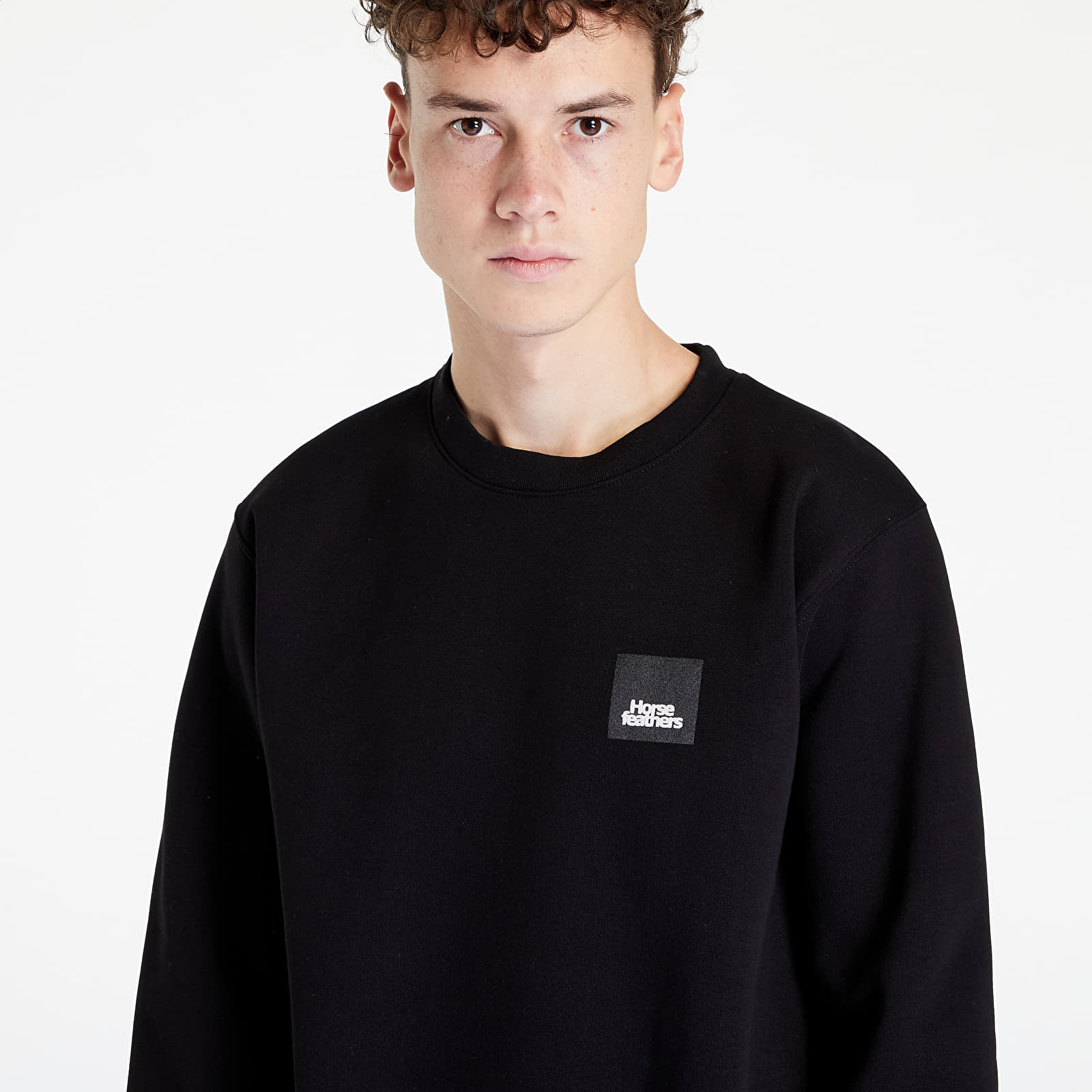 Felpa Horsefeathers Dunk Sweatshirt Black S