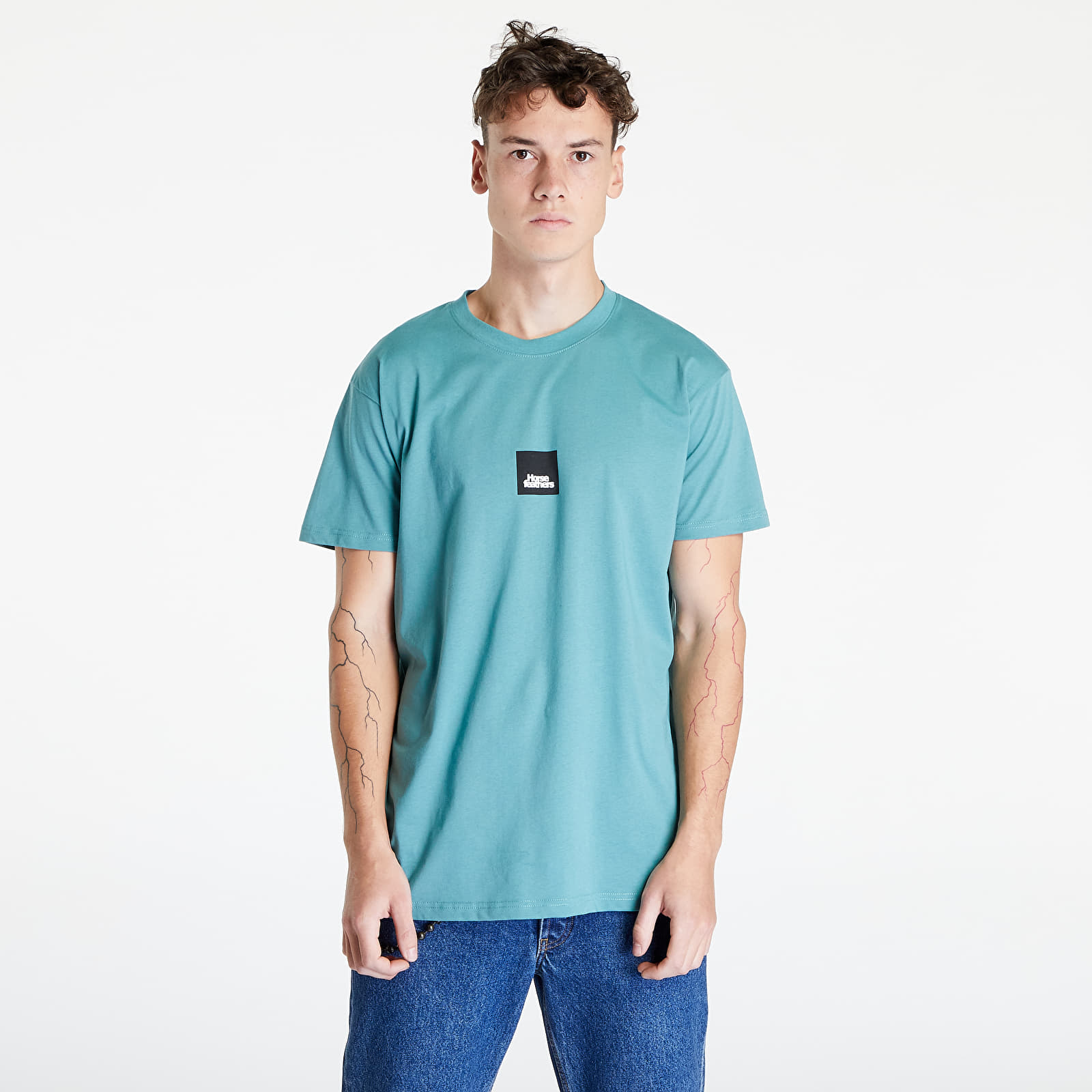 Magliette Horsefeathers Minimalist T-Shirt Oil Blue