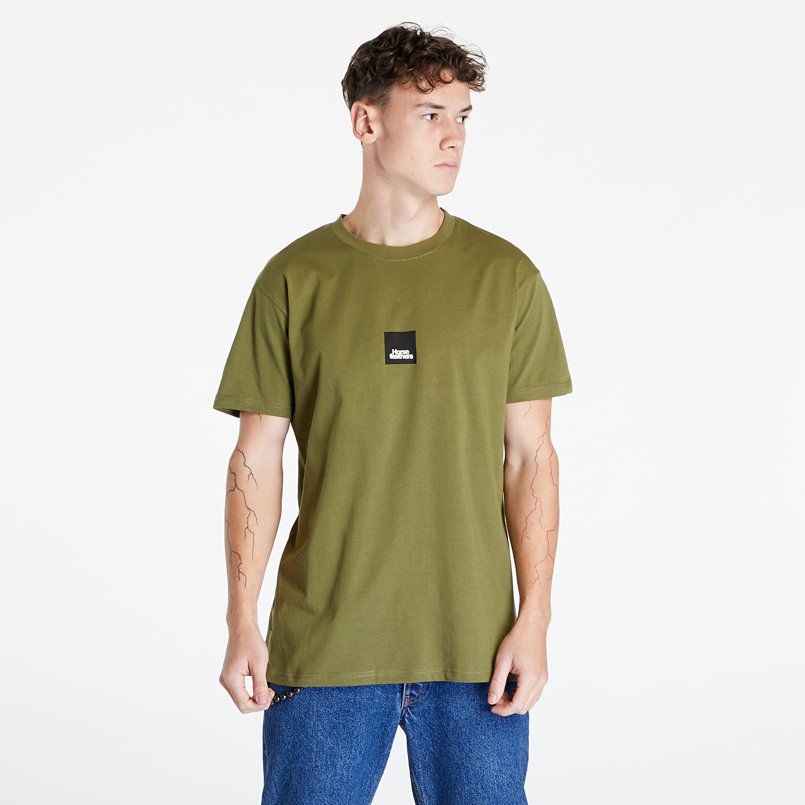 Тениски Horsefeathers Minimalist T-Shirt Lizard