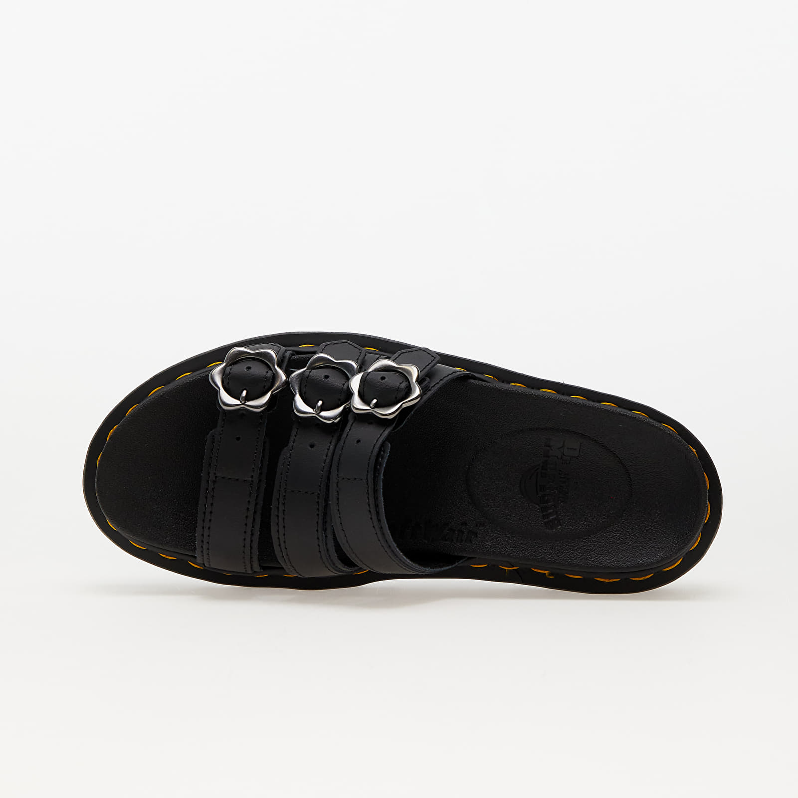 Women's shoes Dr. Martens Blaire Slide Flwr Slide Sandal Black