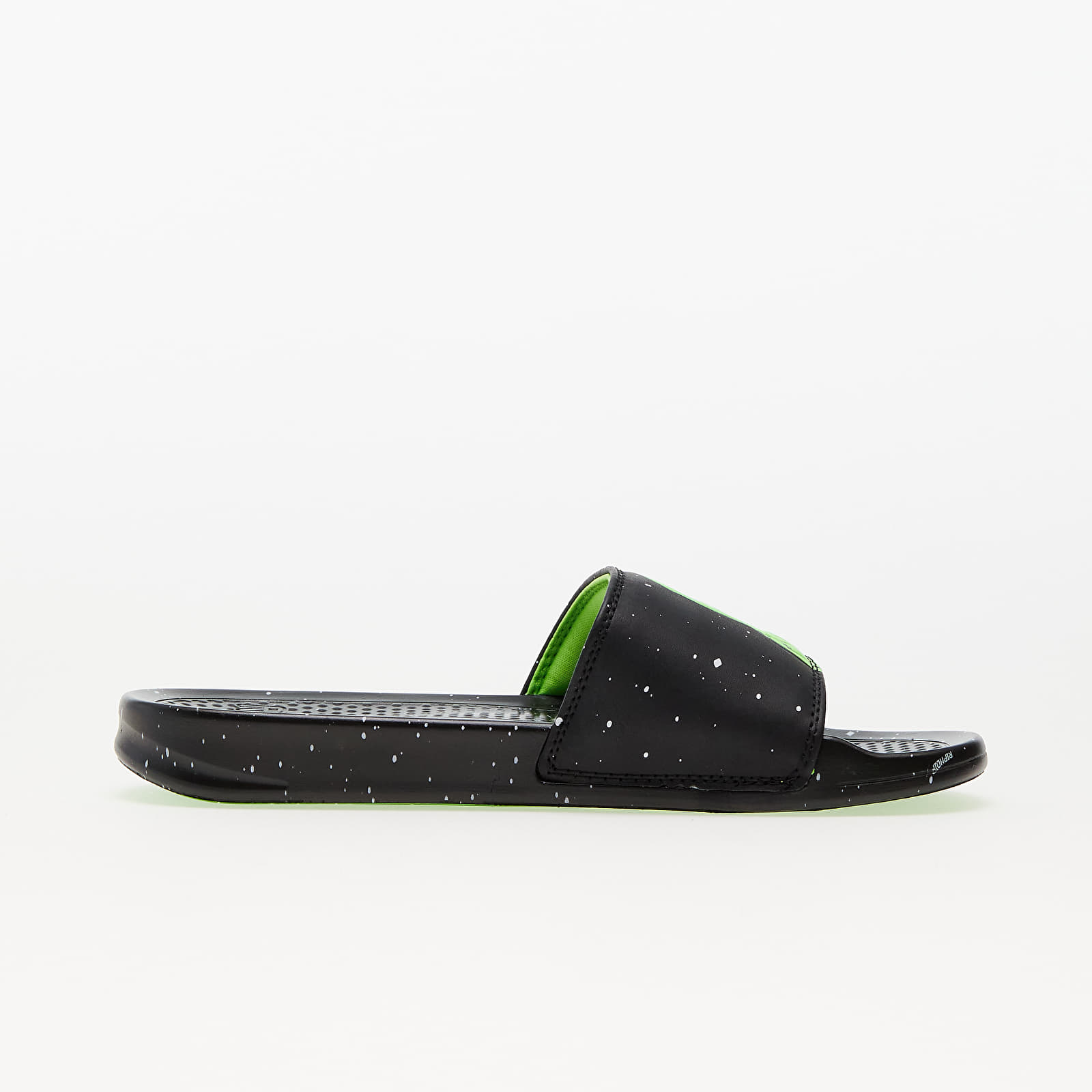 Încălțăminte și sneakerși pentru bărbați RIPNDIP We Out Here Slides Black & Neon Green