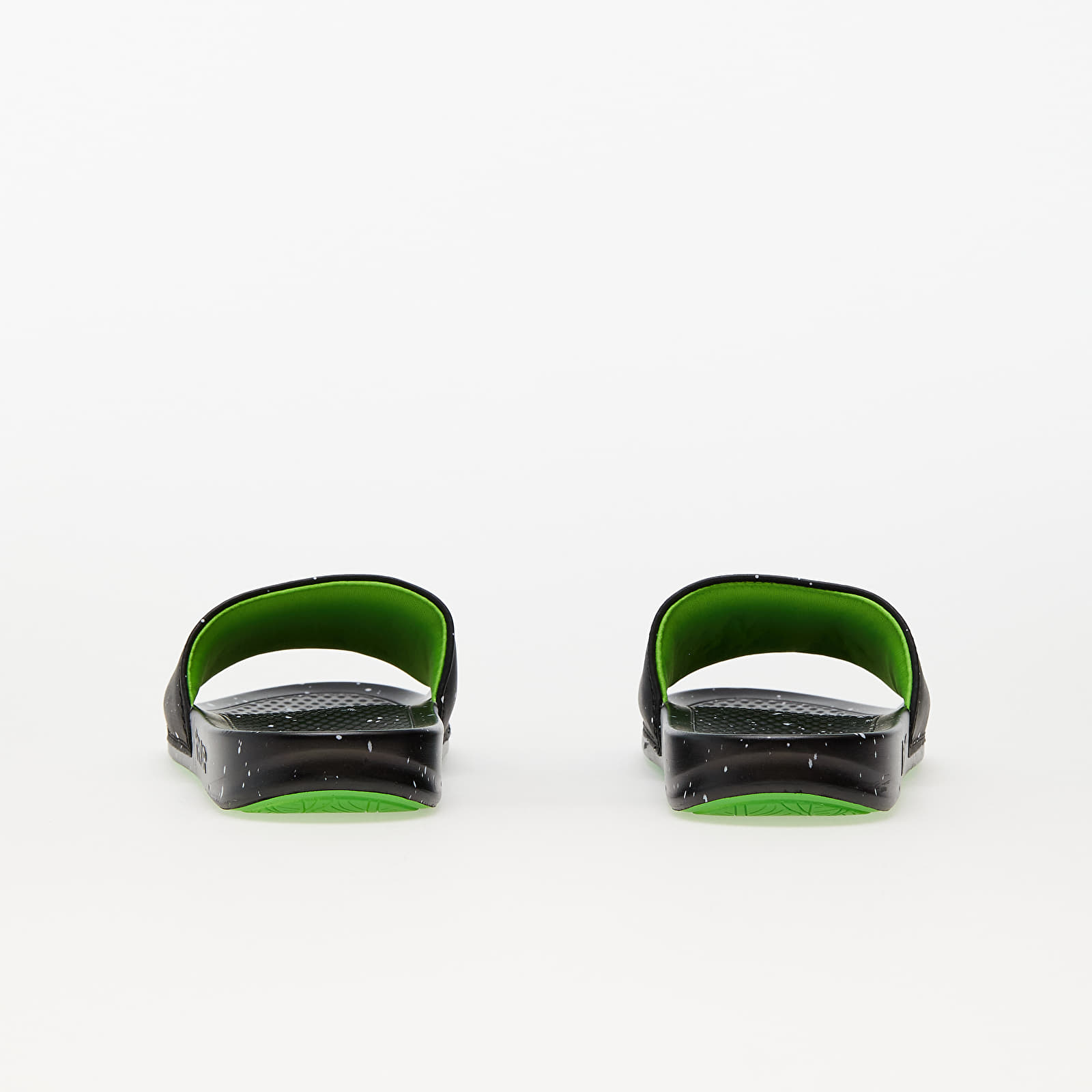 Încălțăminte și sneakerși pentru bărbați RIPNDIP We Out Here Slides Black & Neon Green