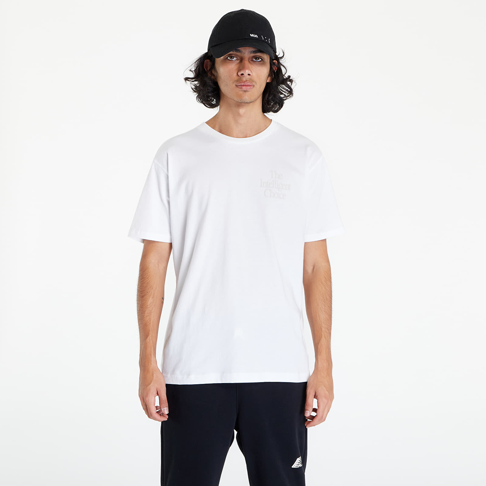 Magliette New Balance Athletics Intelligent Choice Tee White