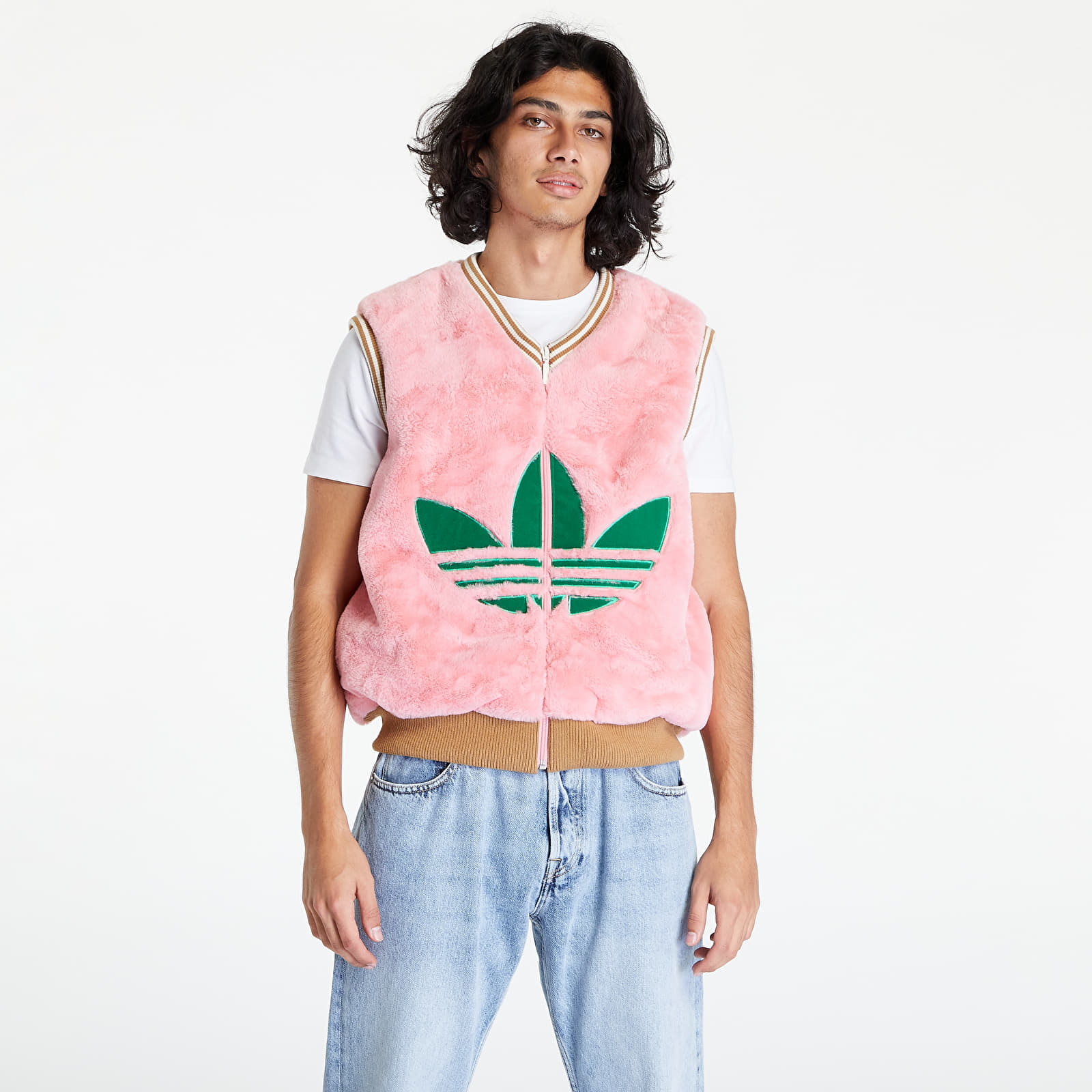 Pink adidas vest hotsell