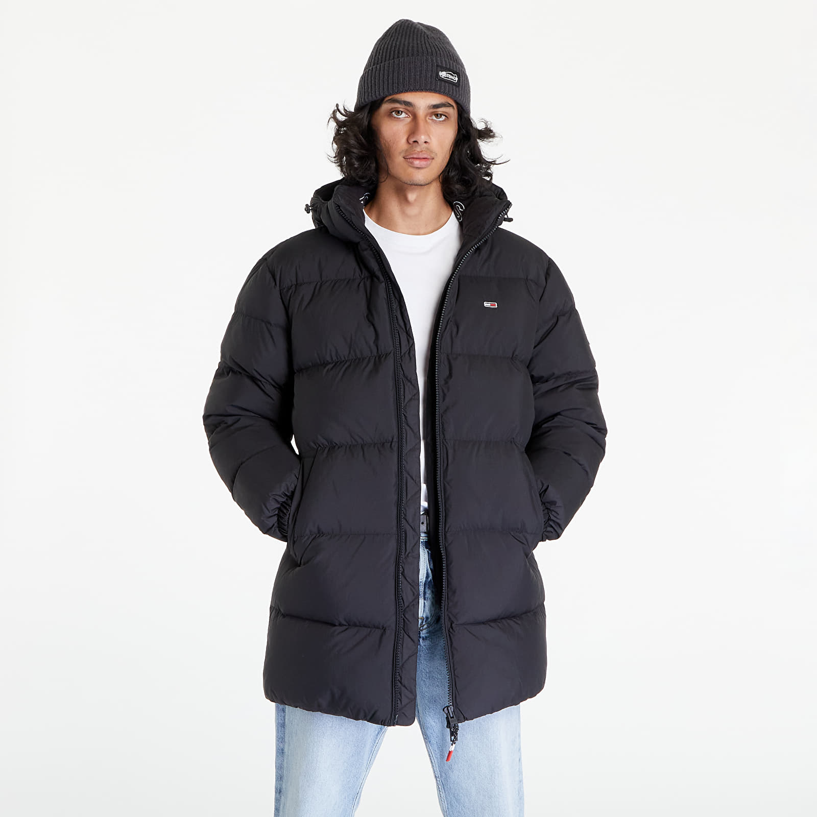 Jackets Tommy Jeans Tjm Essential Down Puffer Black