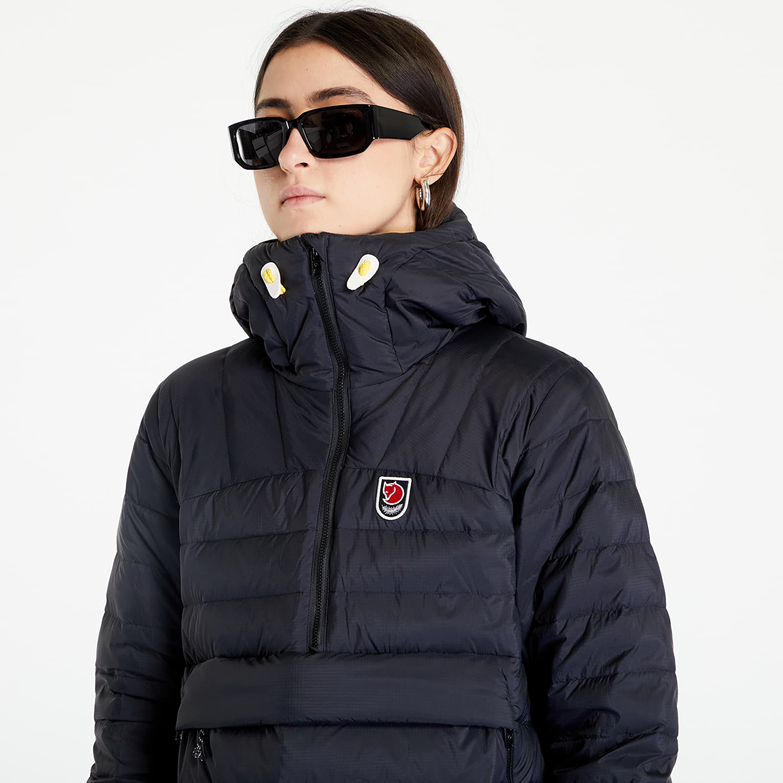 Striukės Fjällräven Expedition Pack Down Anorak W Black