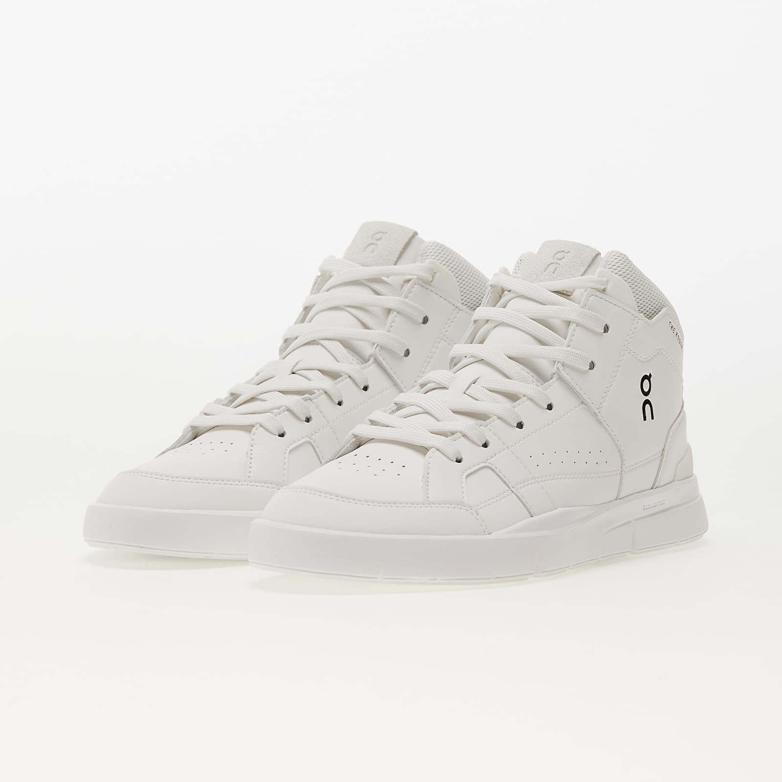 Încălțăminte și sneakerși pentru femei On W The Roger Clubhouse Mid All White